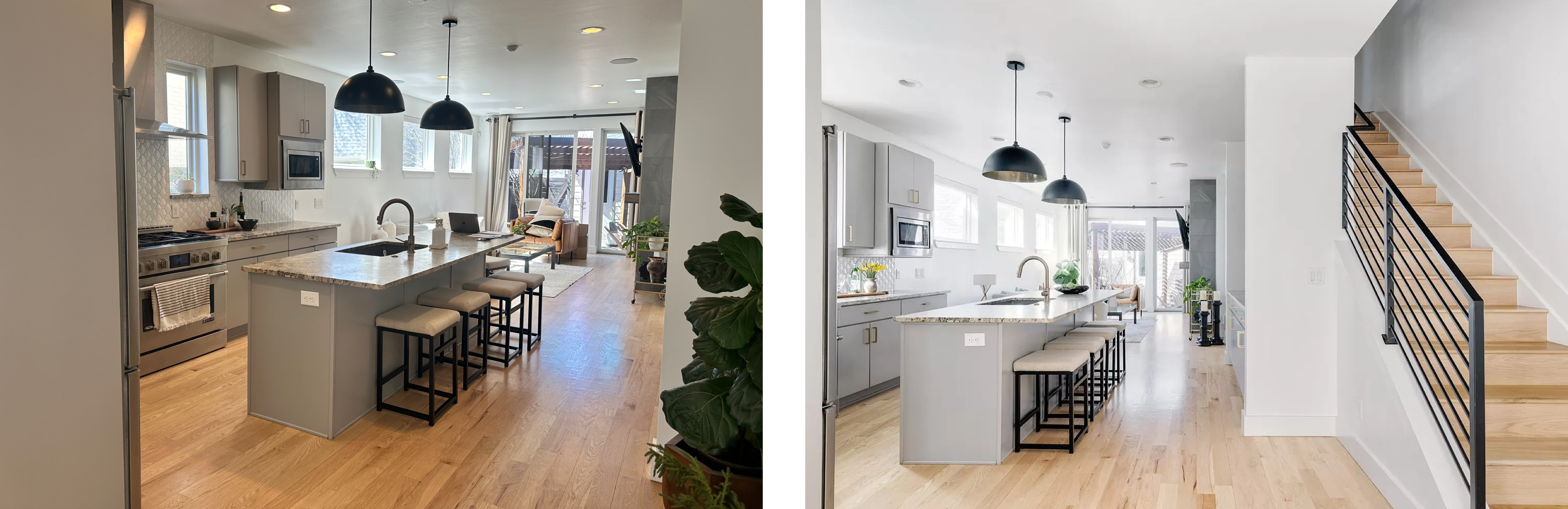 8 Wash St St Kitchen 1 Before & After